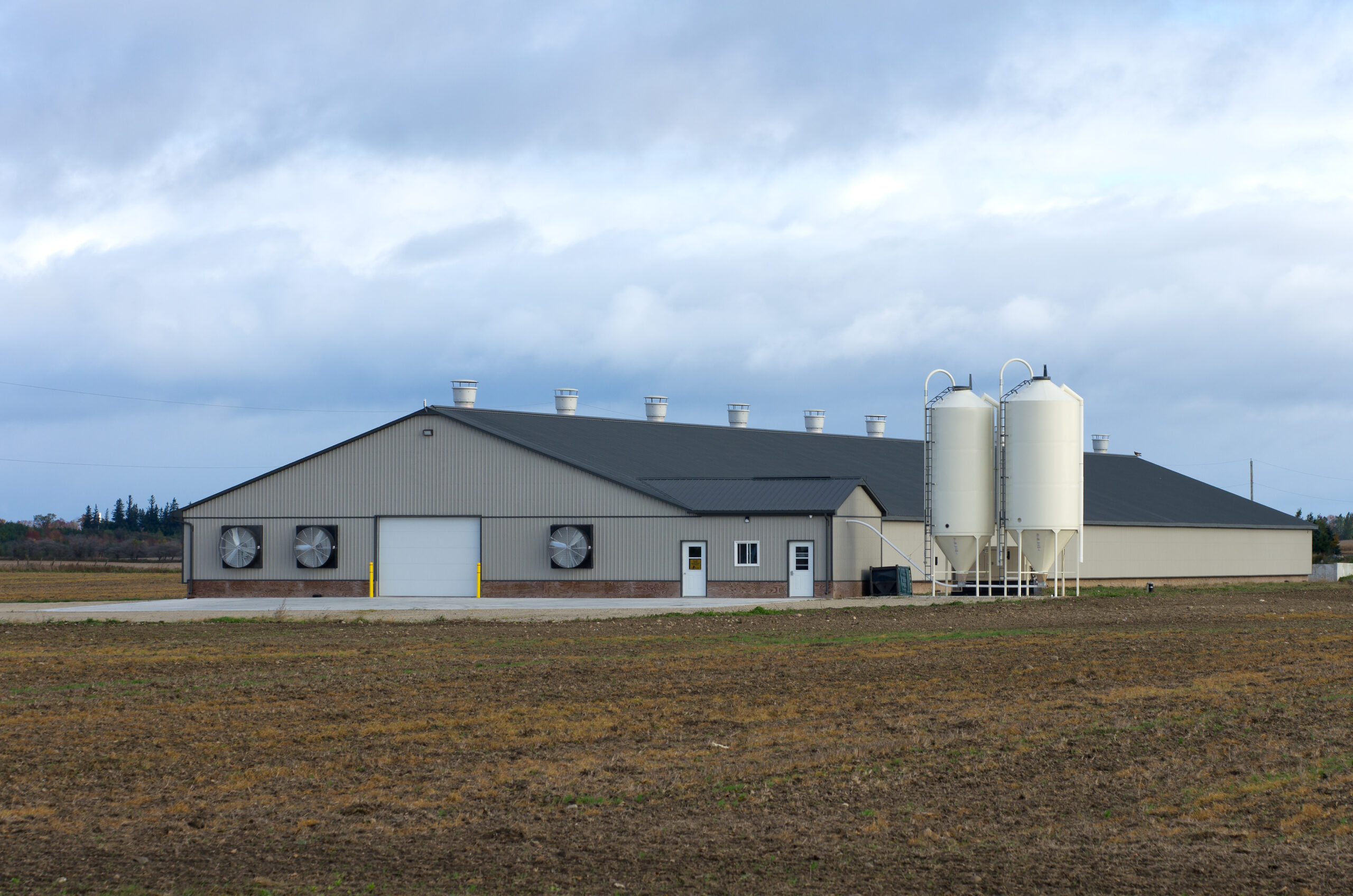 Steel Metal Hay Barn