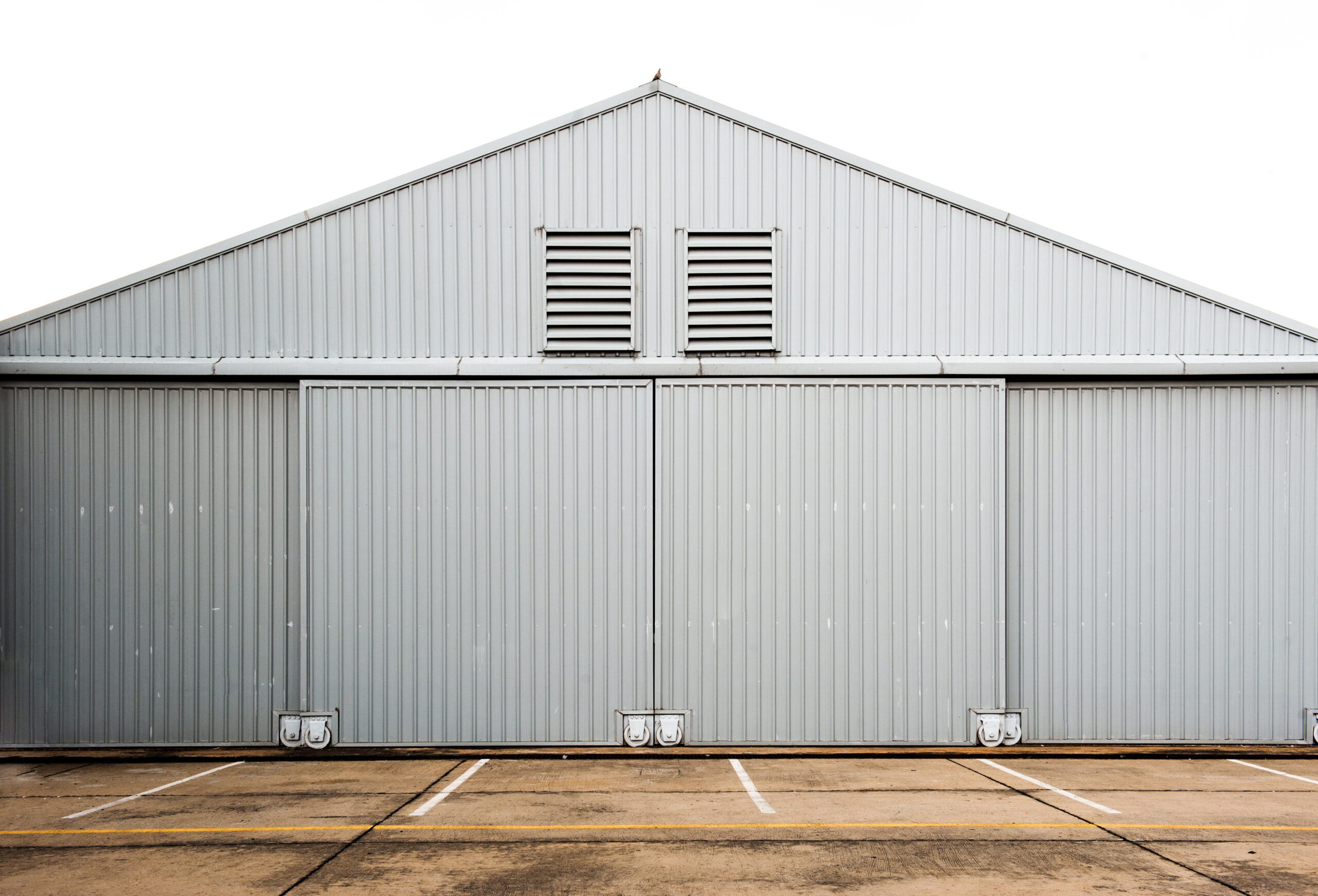 Steel Metal Airplane Hangar