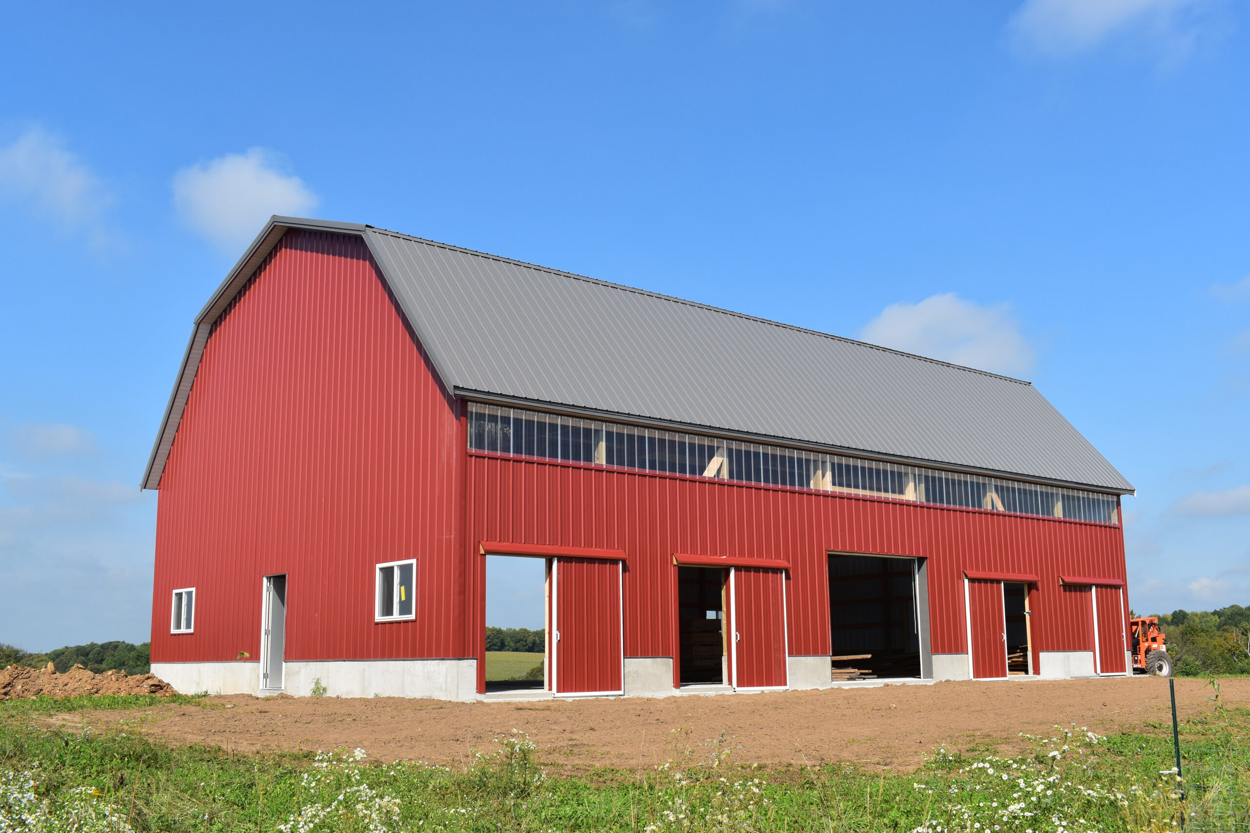 Steel Horse Barn - Metal Horse Barn